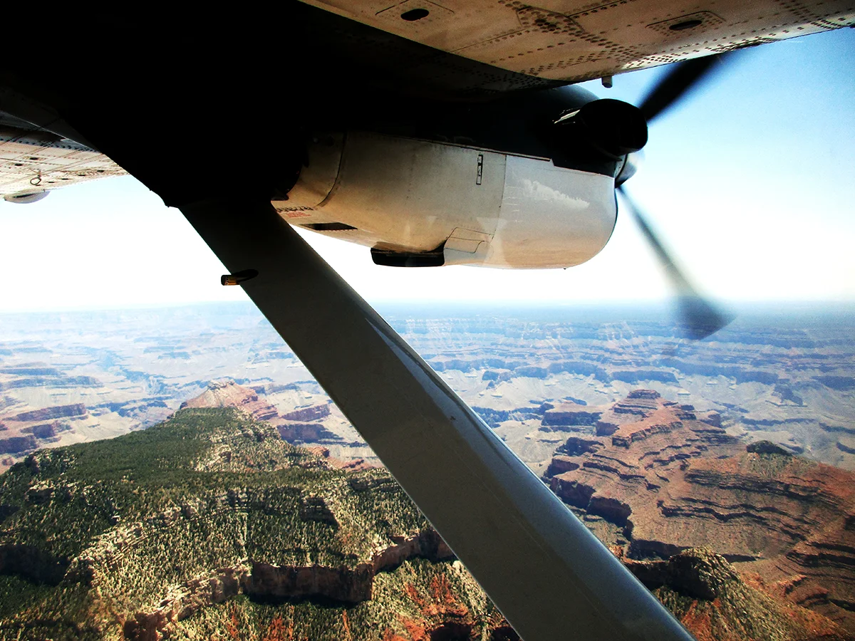 Tour en Avioneta por el Gran Cañón