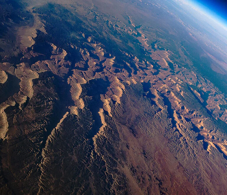 El Gran Cañon desde el Espacio