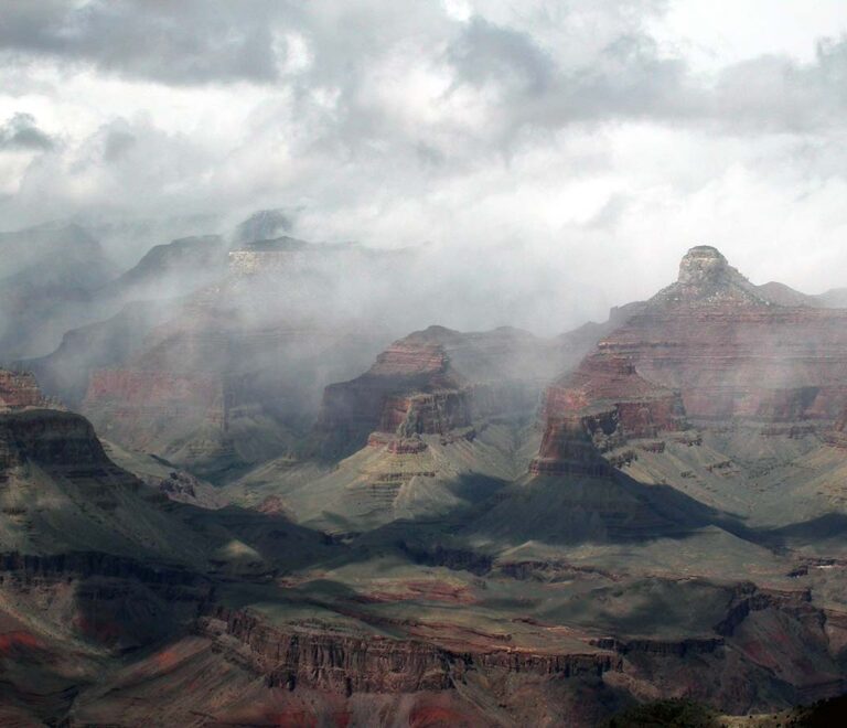 Diluvio en el Gran Cañon