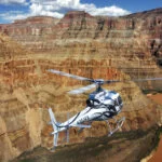 Helicóptero en el Gran Cañón