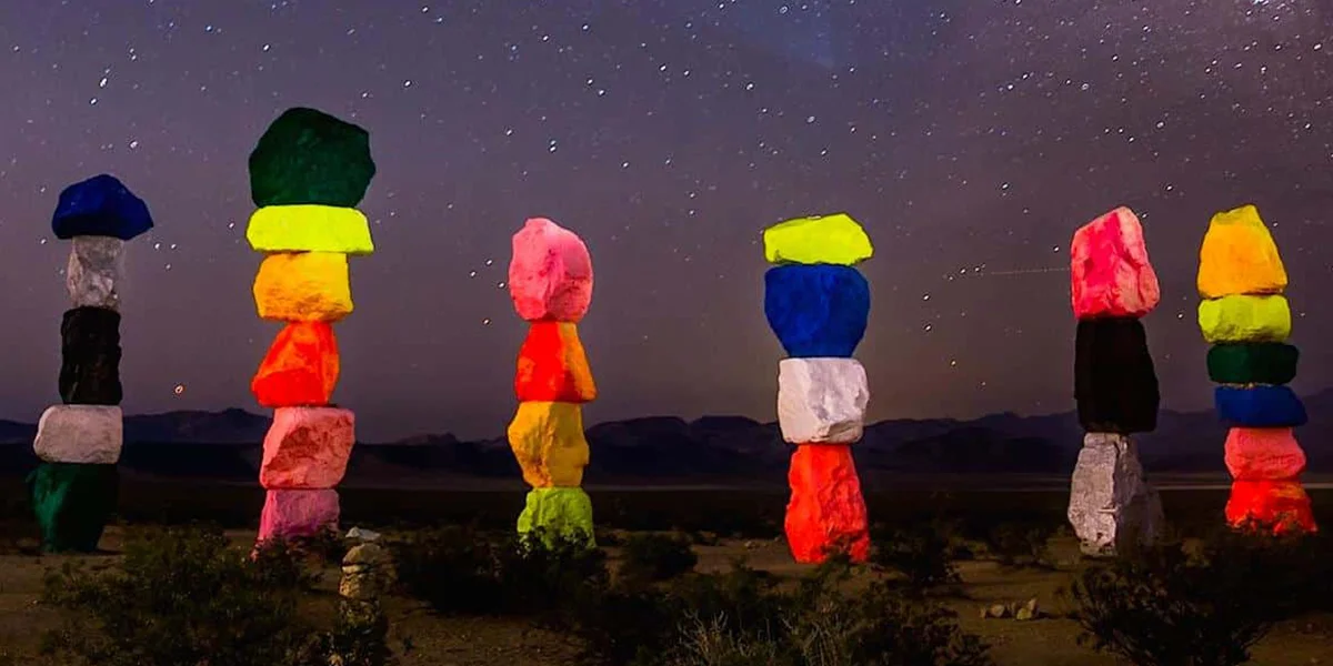 Las 7 Montañas Mágicas de Las Vegas
